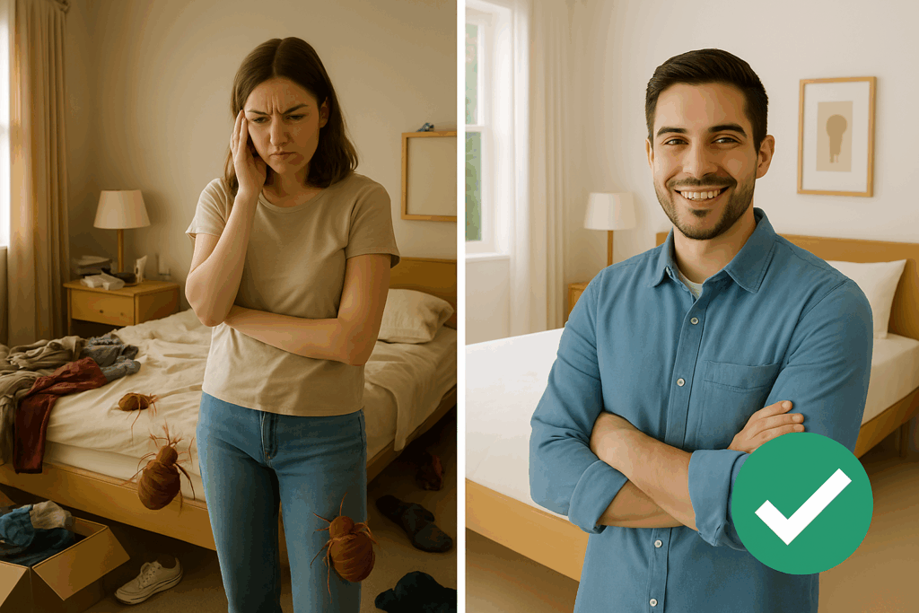 Professionals bed bug control