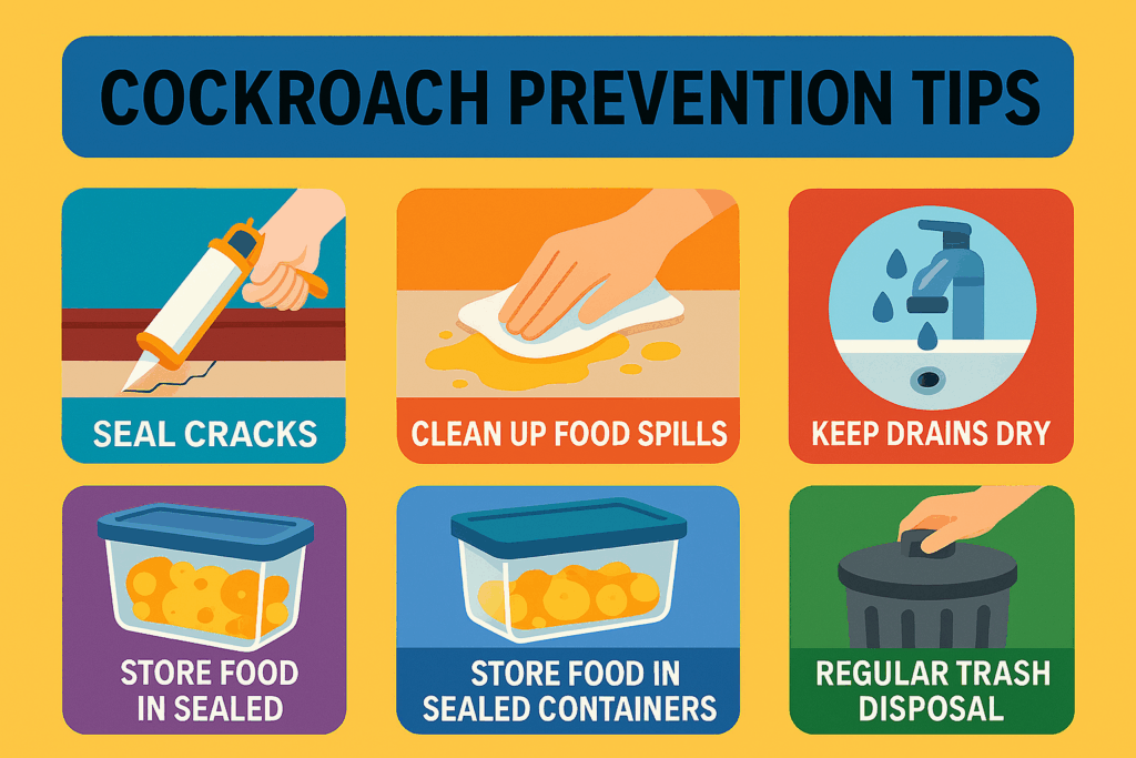 cockroach prevention tips