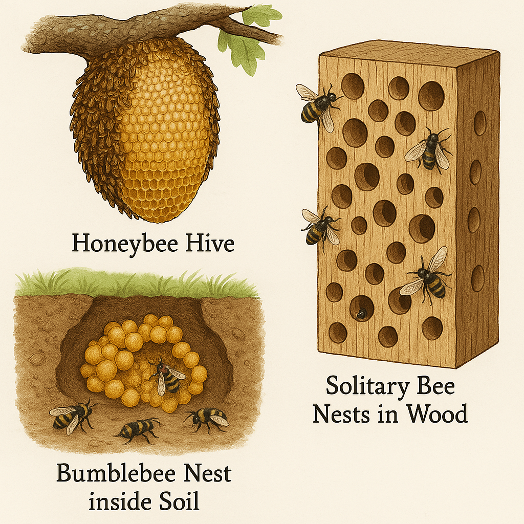 Difference Between Bees and Wasps