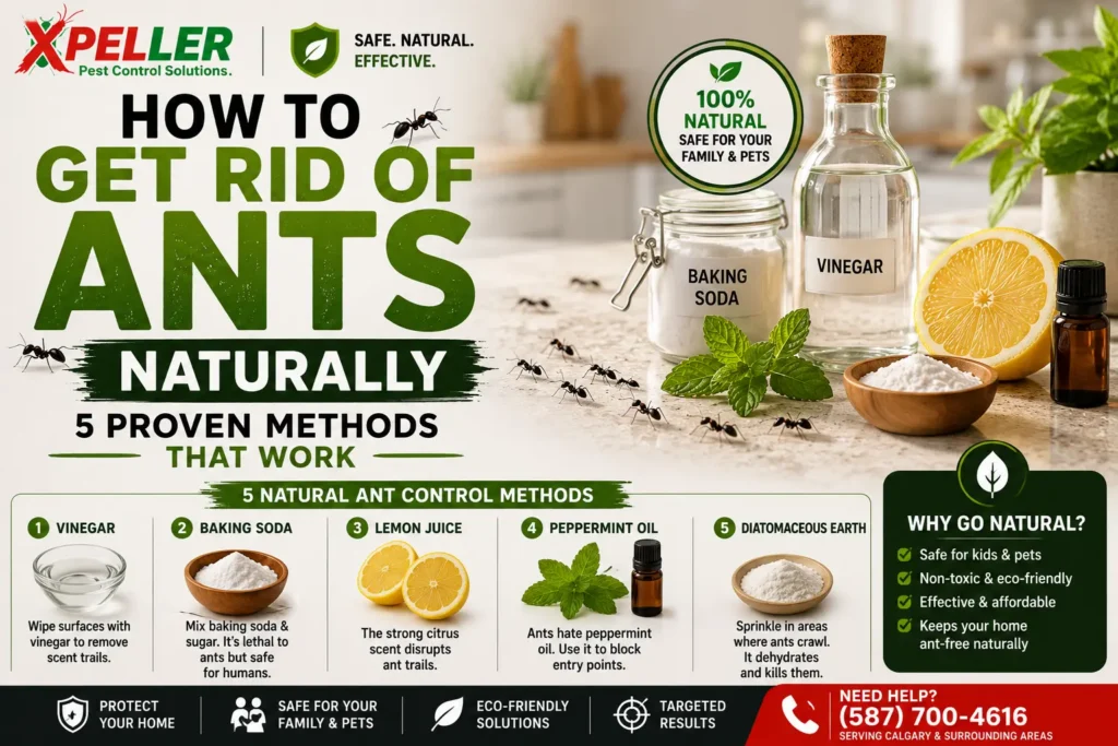 How to Get Rid of Ant control Naturally – 5 Proven Methods That Work
