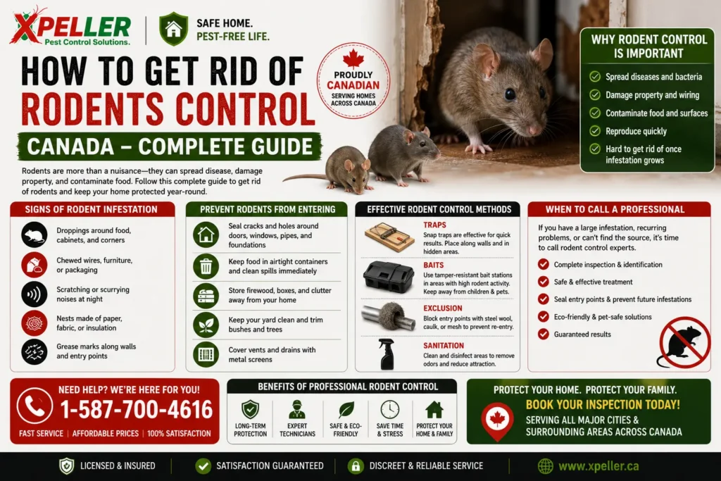 How to Get Rid of Rodents Control Canada – Complete Guide