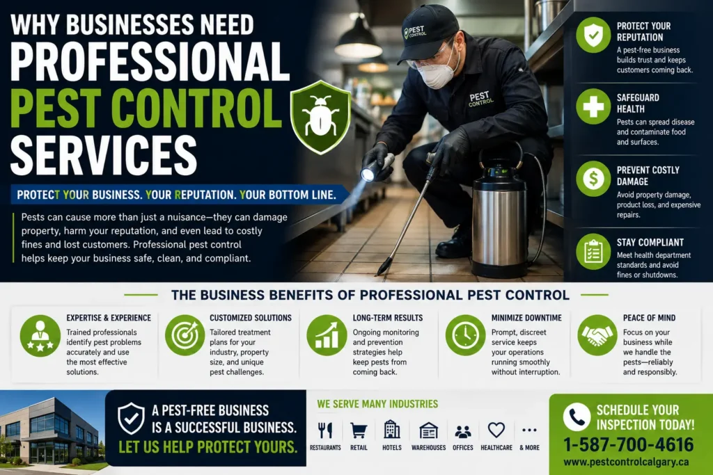 Why Businesses Need Professional Pest Control Services