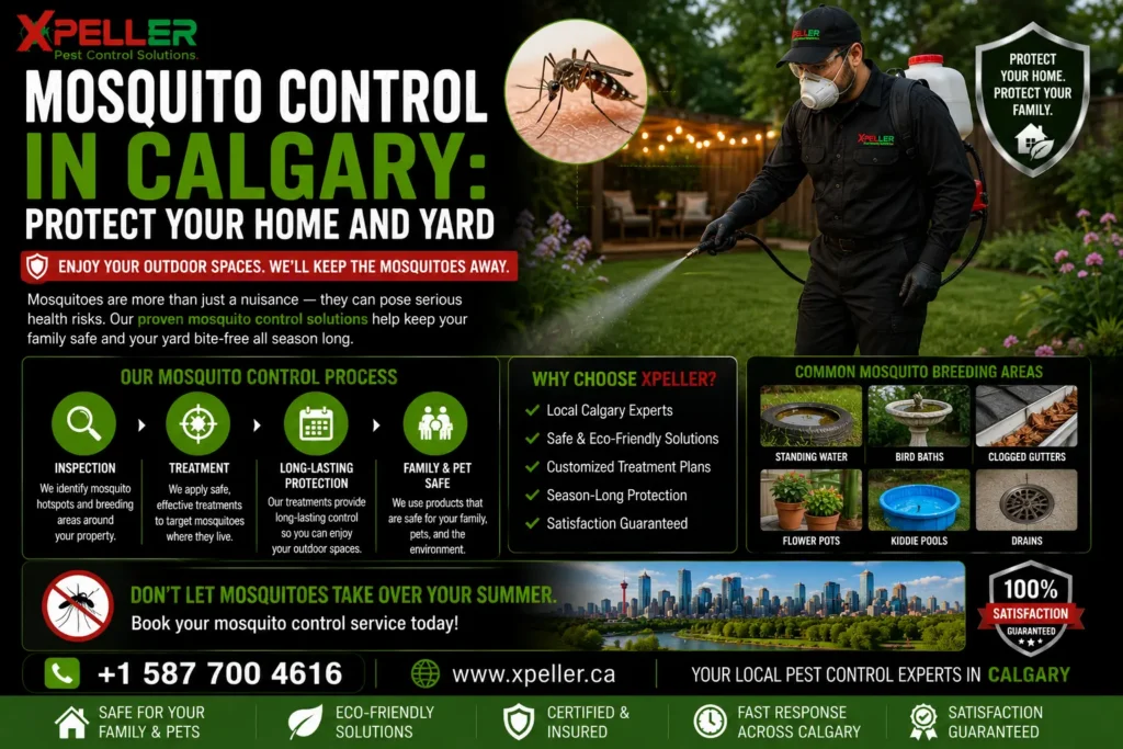 Mosquito Control in Calgary Protect Your Home and Yard