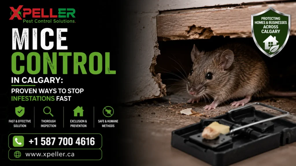 Mice Control in Calgary Proven Ways to Stop Infestations Fast