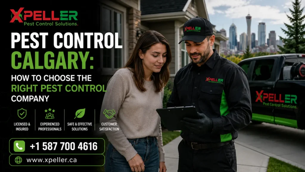Pest Control Calgary How to Choose the Right Pest Control Company