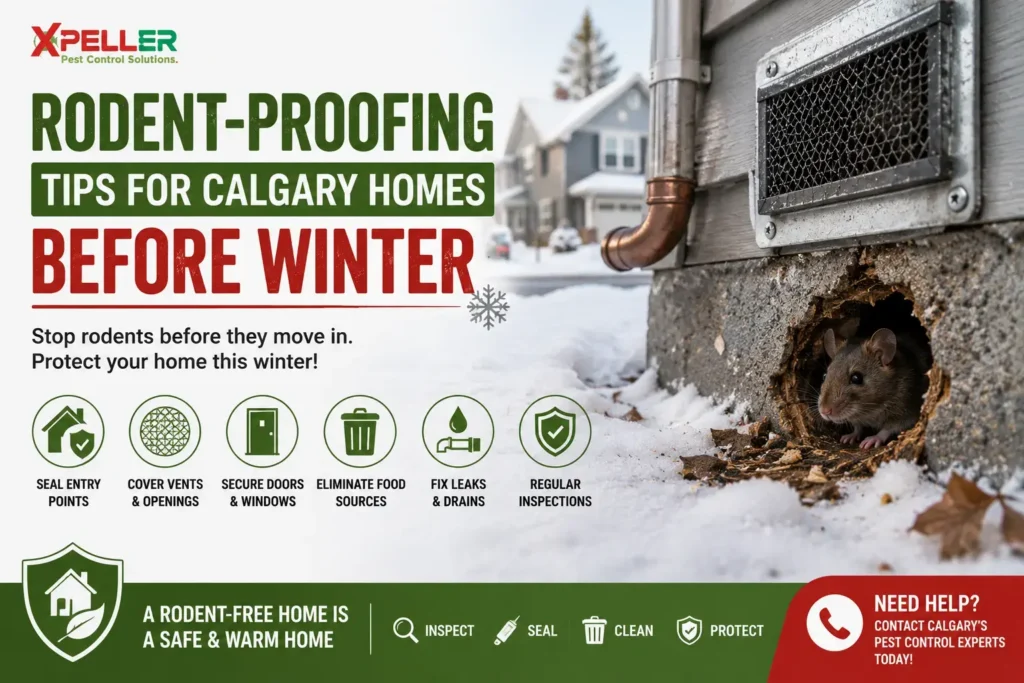Rodent-Proofing Tips for Calgary Homes Before Winter