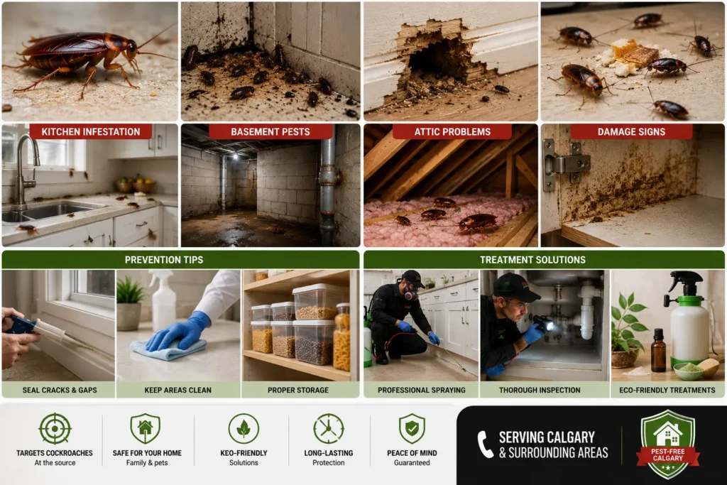 Cockroach Control Calgary Proven Methods