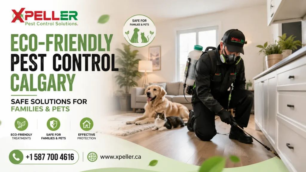 Eco-Friendly Pest Control Calgary Safe Solutions for Families & Pets