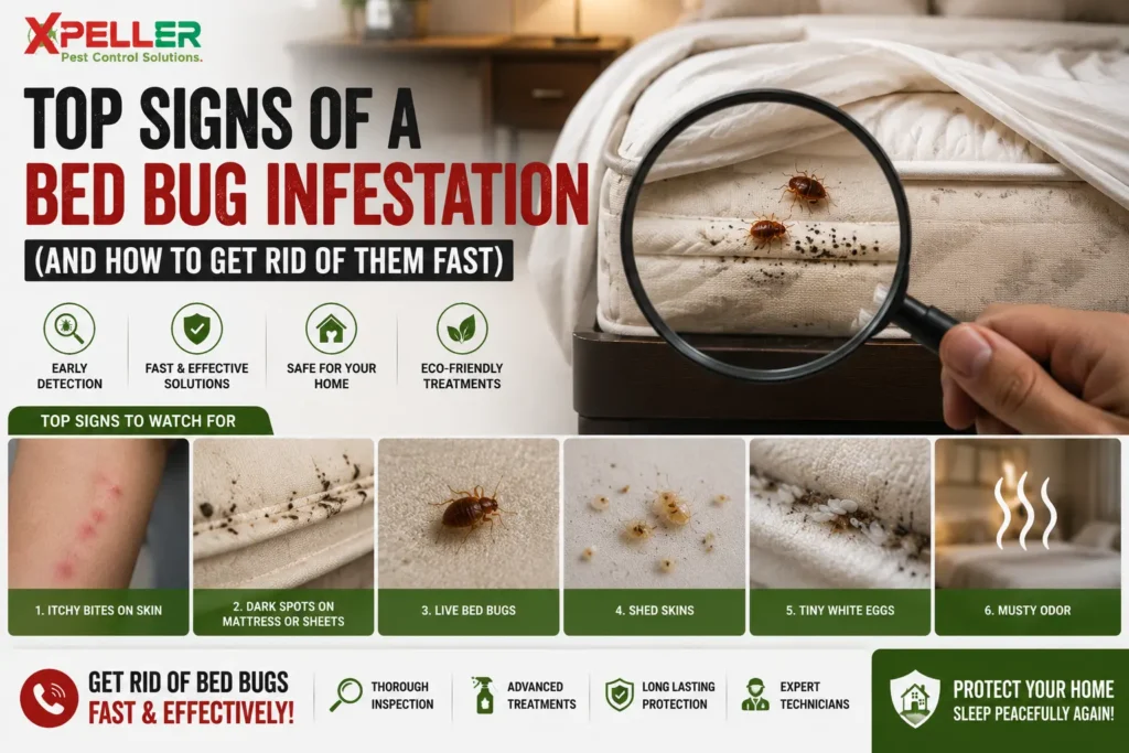 Top Signs of a Bed Bug Infestation (And How to Get Rid of Them Fast)