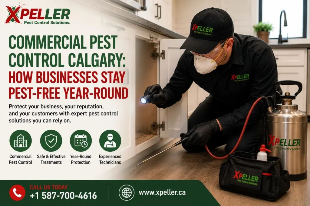Commercial Pest Control Calgary How Businesses Stay Pest-Free Year-Round