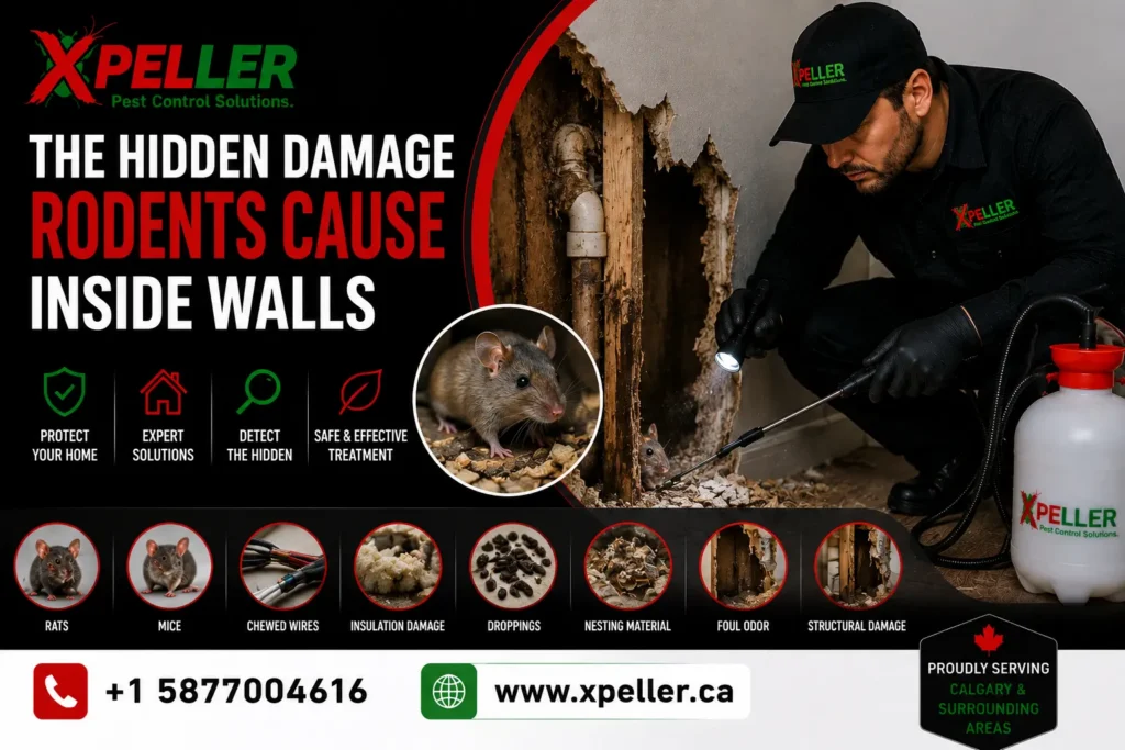 Pest Control Calgary The Hidden Damage Rodents Cause Inside Walls