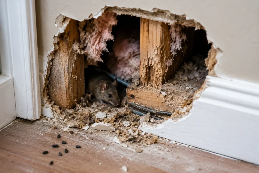 hidden damage rodents