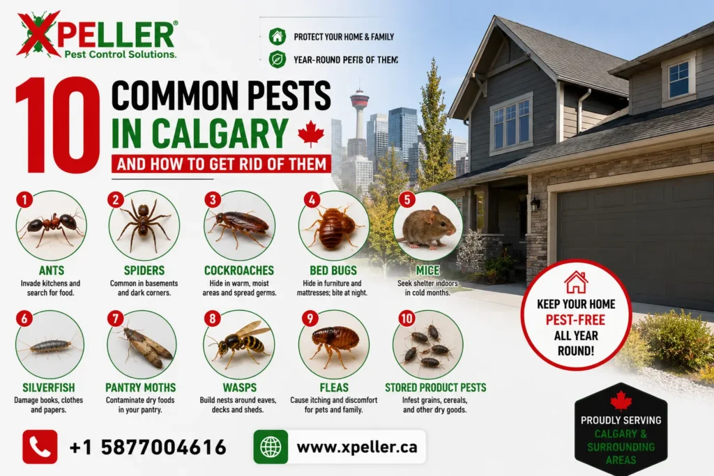 Common Pests in Calgary