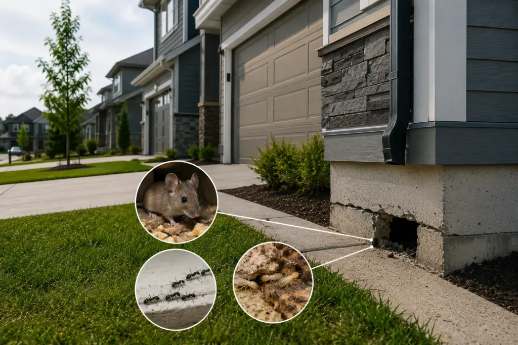 homes pest problems
