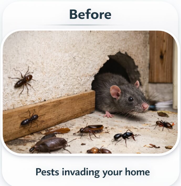 Before pest control