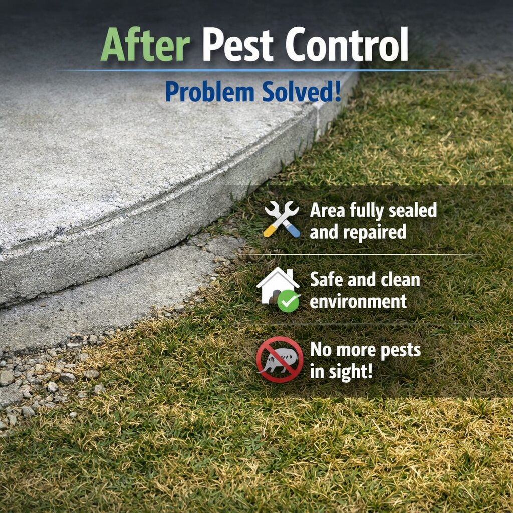 After pest control in calgary