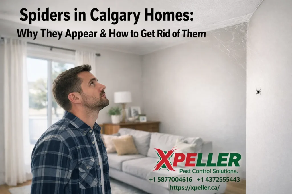 Spiders in Calgary