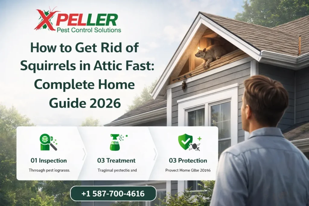 how to get rid of squirrels in attic