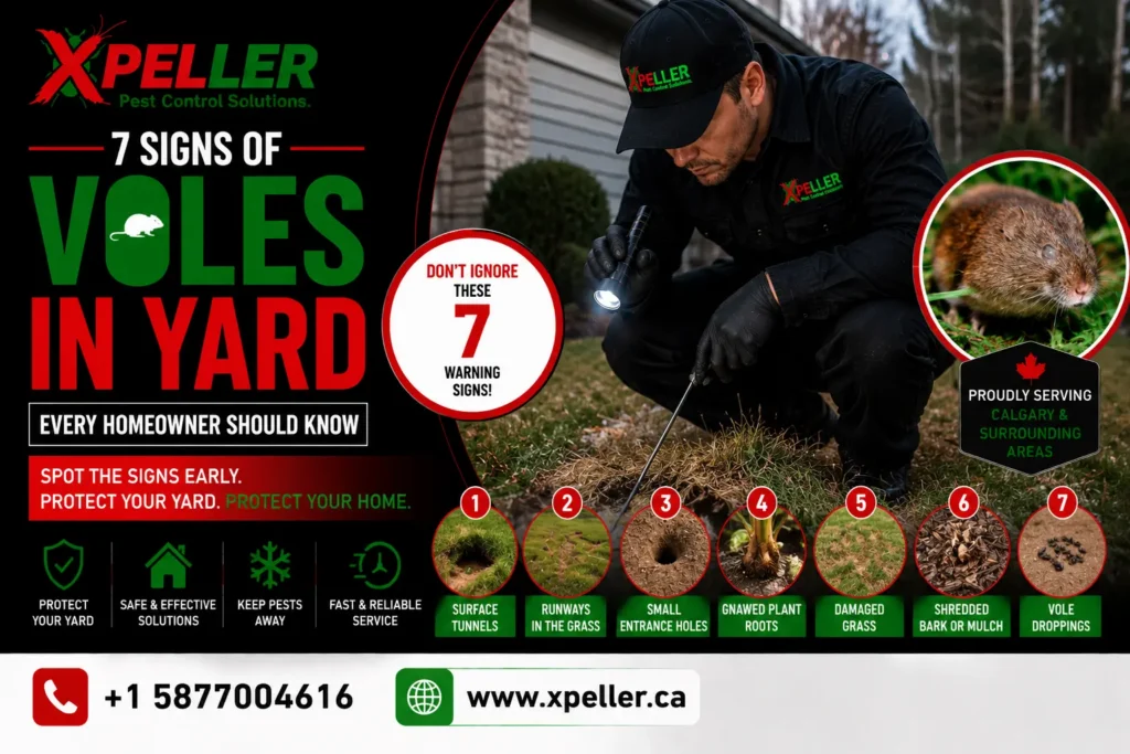 7 Signs of Voles in Yard Every Homeowner Should Know