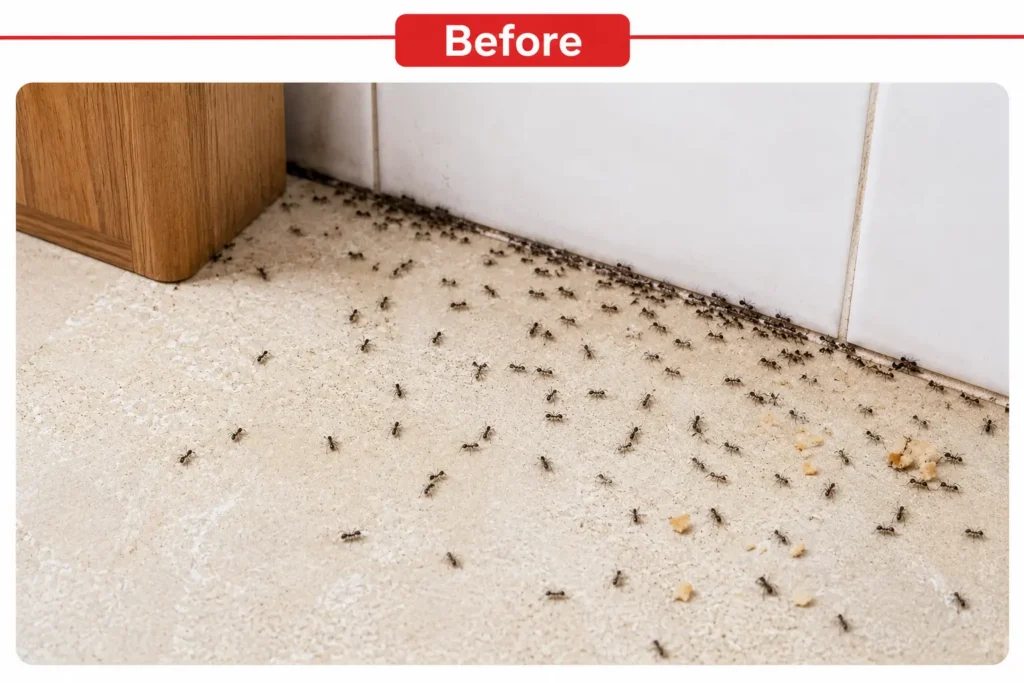 Before Ant control