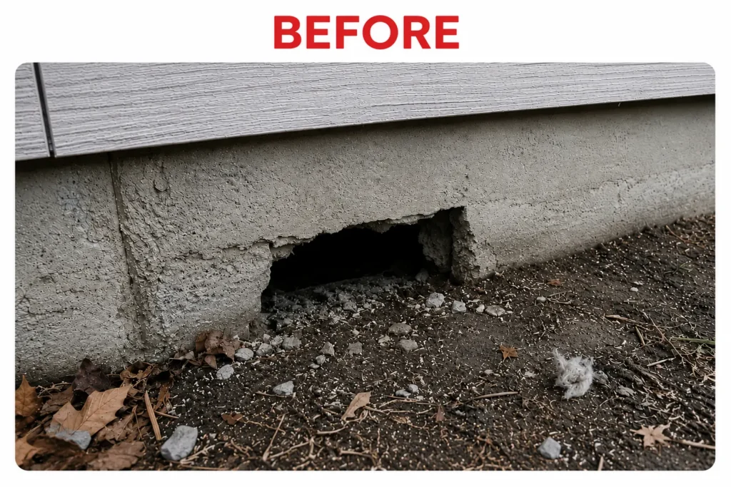 Before pest control