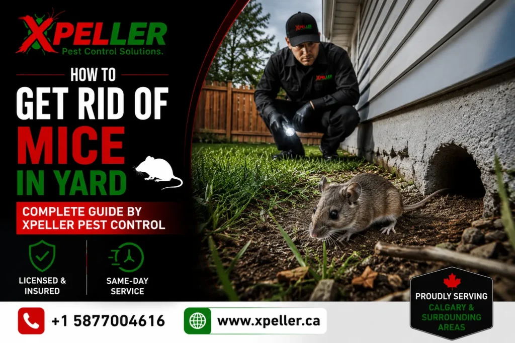 How to Get rid of Mice in Yard