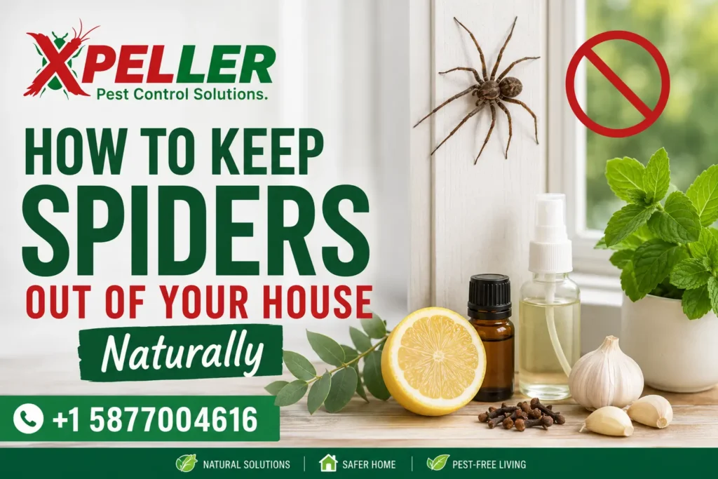 How to Keep Spiders Out of Your House Naturally