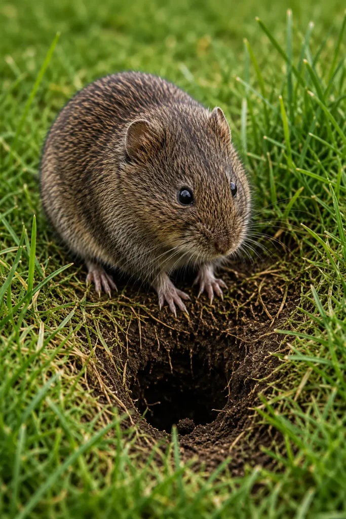 Vole Damage Can Quickly Destroy Lawns & Landscapes