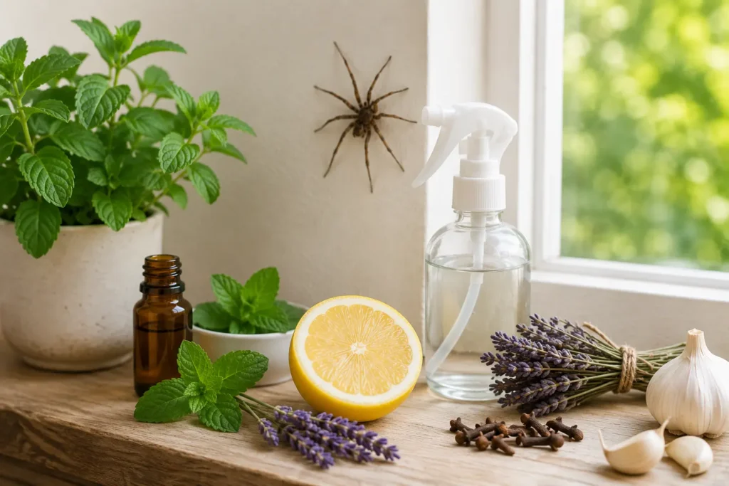how to keep spiders out of your house