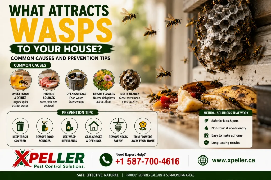 What Attracts Wasps to Your House Common Causes and Prevention Tips