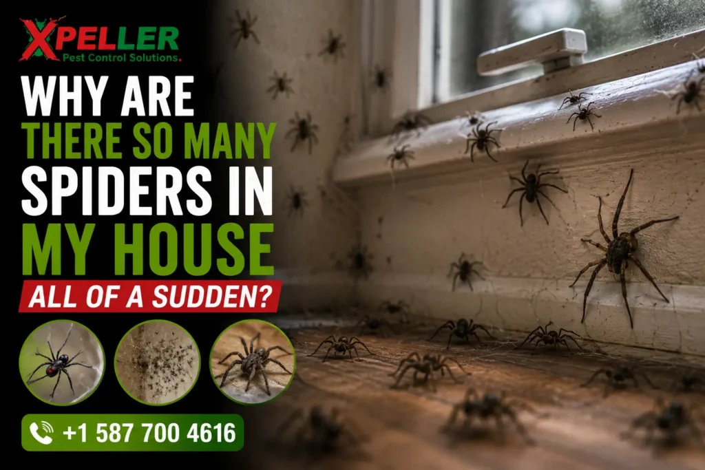 Why Are There So Many Spiders in My House All of a Sudden