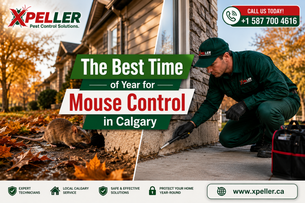 The Best Time of Year for Mouse Control in Calgary