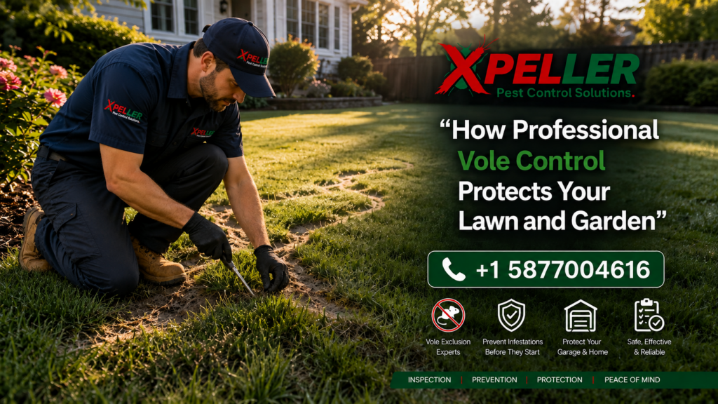 Professional Vole Control