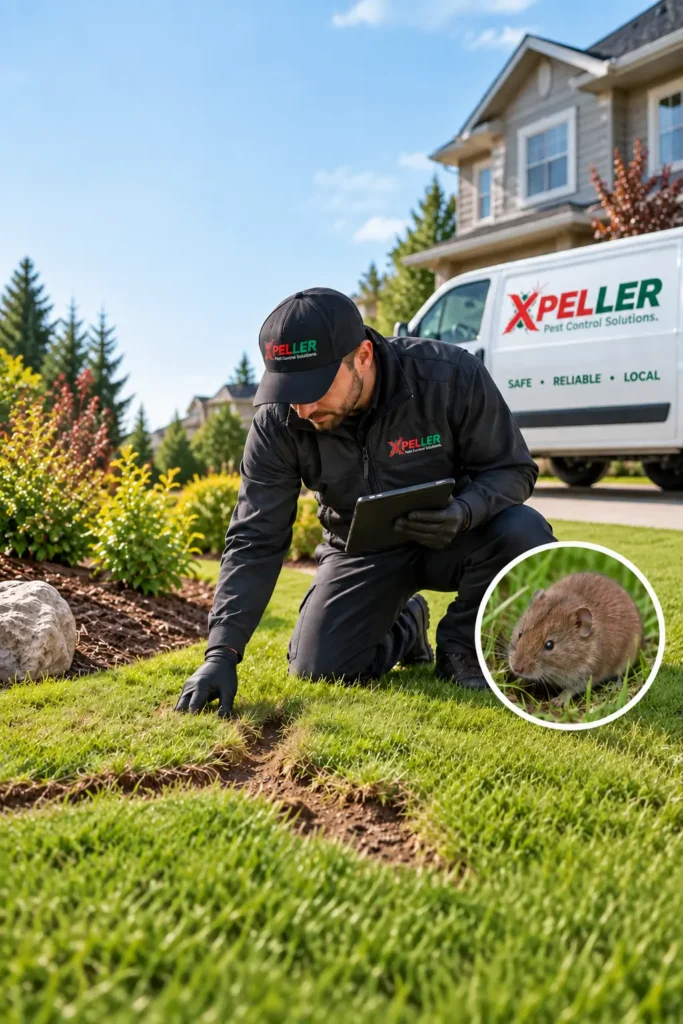 Vole Control for Edmonton Homes & Businesses